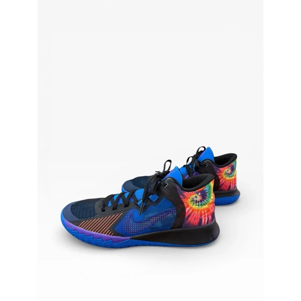 Nike Kyrie Flytrap 5 Photo Blue Tie-Dye Basketball Shoes Youth 7Y DD0340-410